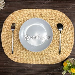 Ukuran 48x36cm Kerajinan: Alas Piring & Placemat Enceng Gondok