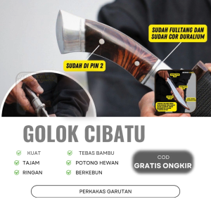 golok / bedog cibatuan awet dan tajam tahan lama berkualitas