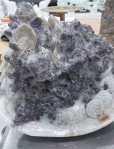 Khối đá spinel tím Lục Yên 16kg