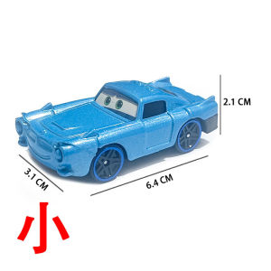 Takara Tomy | Cars 3 Pixar Cars Metallic Finish Jackson Chrome McQueen Metal Diecast Toy Car Lightning McQueen 1:55 Childrens Gift Toys