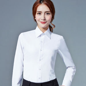 Boman | Spring Long Sleeve V-Neck Slim Fit Business Blouse