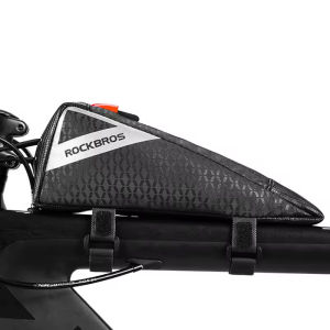 RockBros | Túi Đựng Đồ Đa Năng Cho Xe Đạp Địa Hình/xe Đạp Đường Trường Gắn Khung Tam Giác Phía Trước Túi Xách Tay Di Động Túi Đựng Dụng Cụ Giá Đỡ Điện Thoại Gắn Khung Trên Chống Thấm Nước Phụ Kiện Đạp Xe