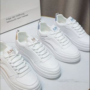 (2 days delivery)new simple white rubber shoes for women Trainers Running Runner Girl Casual Walking Shoes Closed for women