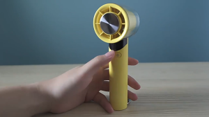 MeeGoo Hand-Held Fan 100 Speed Portable Mini Fan Cold Fan 3000mah Long Battery Rechargeable Turbo Fan LED Digital Display Outdoor Powerful Hand Fan