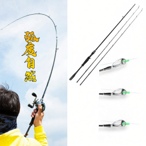 KAIXINYU | Smooth Cast Far Throw Fishing Rod