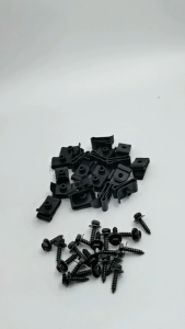 20Pcs Klip Bemper Mobil + 20Pcs Baut Digunakan Untuk Toyota / Klip Spakbor Bumper Mobil Mini