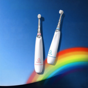0-3 Years Baby专用 Soft Bristles Multicolor Lights Automatic Sonic Toothbrush