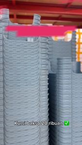 Mall Perabot | Kursi Rotan | Kursi Plastik Motif Anyam | Bangku Taman Kursi Bakso Baso