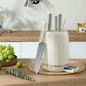 SHI BA ZI ZUO | Multipurpose Kitchen Knife Set Stainless Steel