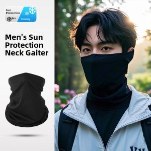 Magic Headscarf Sun Protection Face Mask Mens Ice Silk Neck Cover Windproof Warm Face Towel