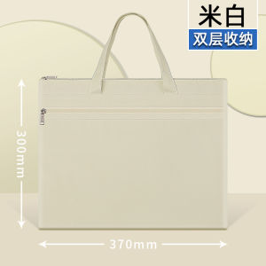 File Bag Zipper Oxford Canvas Maternity Examination Materials Pregnant Women Buggy Bag Volumes B- Ultrasound List A4 Multi-Functional Double Layer for Pupils Books Textbook Portable Simplicity Files Large Capacity Waterproof Customization