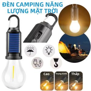 Đèn LED Cắm Trại Chạy Bằng Năng Lượng Mặt Trời 1-10 Chiếc Đèn Treo USB Ngoài Trời Đèn Ngủ Di Động Chống Nước Để Trang Trí Sân Vườn & Sử Dụng Khẩn Cấp