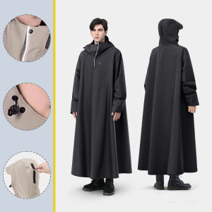 เสื้อกันฝนรถยนต์ไฟฟ้าเสื้อกันฝนหนาของ SEAMETAL สำหรับผู้ชายผู้หญิงเสื้อกันฝนแบบพิเศษกันน้ำได้เกียร์สำหรับขี่ทนทาน