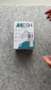 รับประกัน 2 ปี OMRON เครื่องพนละอองยา ไร้สาย มือถือ ทั้งเด็กและ ผู้ใหญ่สามารถใช้งานได้ 2-year warranty Omron Nebulizer Rechargeable Portable and Light Weight Free Atomization Mask and Nozzle