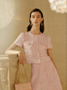 Koradior | French Elegance Detailed Short Fit Jacket