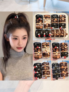 NING ZHOU | Durable High Ponytail Elastic Hair Tie Black