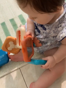 ส่งจากกทม！ของเล่นเด็กทารก busy board ประสาทสัมผัส มี๙วิธีในการเล่น การพัฒนาสติปัญญา การออกกำลังกาย อายุเกินไป18เดือน