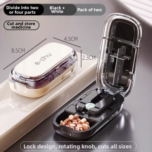 JXinJie | Convenient Pill Splitter Quarter Half