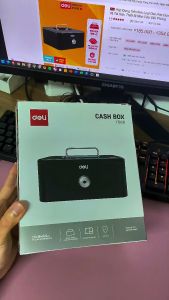 Hộp Đựng Tiền Kim Loại DELI - Hộp Đựng Trang Sức Nhiều Màu Sắc Bảo Vệ Tài Sản Cho Nhà Cửa và Văn Phòng - Thiết Kế Nhỏ Gọn Bền Bỉ Tiện Lợi Có Khóa An Toàn Đảm Bảo Bảo Quản Tài Sản Hiệu Quả