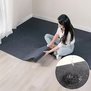 Self-adhesive Carpet Living Room Kitchen Rugs for Bedroom Water Uptake Home Decor Solid Color Bathroom Staircase Rug Decoration