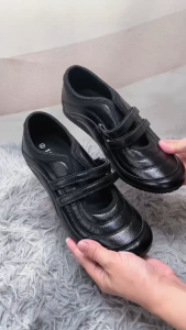 [JSJK] Womens Soft Mary Jane Flats Non-slip Casual Work Shoes for Nurses Students Office shoes #A02