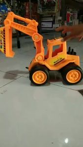 Mainan Mobil Kontruksi Kobelco Excavator OCT 6106 Murah Kemasan Kantong | Mainan Anak Truck Excavator Beko Ukuran Besar | Mainan Truck Construction Excavator Tanpa Baterai Murah Terbaru Cocok Untuk Anak Cowok