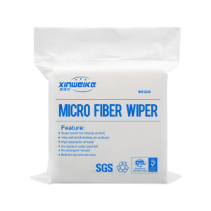 Antistatic Dust-free Ultrafine Fiber No Fluff Cleaning Wipes