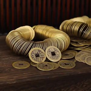 UANG COIN RAJA QING 2.4CM 4.2CM UANG KOIN CHINA KOLEKSI UANG KOIN CHINA Koin Metal Tradisional - Lazada