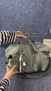 Grosiran OMYGOOSE PIOMA SAKIRA TAS TRAVEL WANITA / TAS TRAVEL DUFFLE GYM FITNESS / TAS TRAVELLING / TAS NYLON