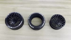 Lốp Xe RC Tỷ Lệ 1/10 Đường Trường Đường Kính Ngoài 2.55 Kèm Bánh Xe Nhựa Lục Giác 12mm Dành Cho Xe Đua Xe Du Lịch Xe Đường Phố Tamiya TT01 HPI KYOSHO HSP PTG2