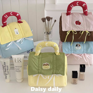 Cute House Shaped Portable Travel Makeup Bag Large Capacity Womens Handbag Organizer Storage Pouch for Toiletries And Accessories