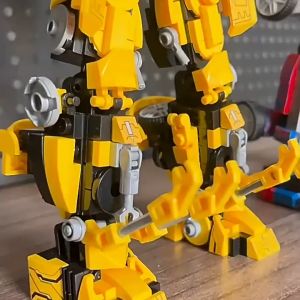 ZHBO Blok Bangunan Anak DIY Mainan Robot Balok Bata Mainan Block Toys Anak Laki-laki 3D Puzzle Susun Blok