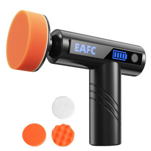 Electric Wireless Car Polisher Multi-functional Car Polishing Machine 4500mAh Scratches Repair Waxing Tools Home Car Dual-use