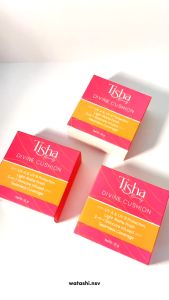 Tisha Beauty Divine Cushion: Daya Tahan Luar Biasa