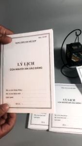 LÝ LỊCH CỦA NGƯỜI XIN VÀO ĐẢNG mẫu 02-KNĐ ( Loại 28 trang 32 trang và 40 trang ) - CHUẨN MẪU