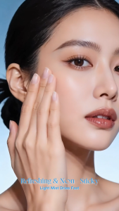 O.TWO.O Ice-Calm Bright Setting Spray & Weightless Cover Powder Moisturizing Oil Control Waterproof Long-lasting Foundation Makeup Setting