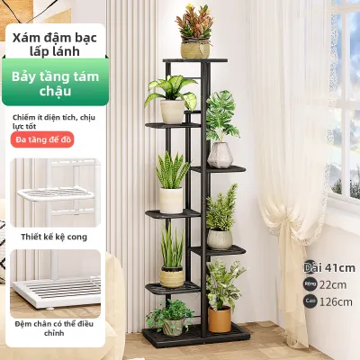 Giá Đựng Hoa Sắt Đa Năng Nhiều Tầng