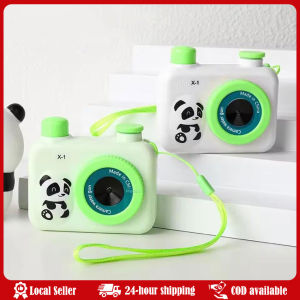 Cartoon Panda Camera Water Spray Toy ABS Cute Camera Water Squirting Toys Novelty Creative Beach Water Sprayer Outdoor Portable Water Spray Camera Summer Water Play Beach Squirt Toys Spoof Simulation Camera Outdoor Toys Gifts Water Spray Machine
