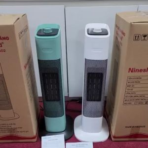 Máy sưởi gôm Nineshield công suất 2000w sưởi ấm nhanh Quạt sưởi đứng Nineshield KB-6502 cao cấp