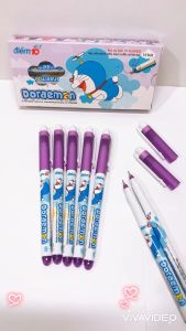Hộp 10 cây bút lông kim FL-04/DO mực tím