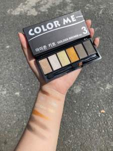[SALE CHÍNH HÃNG GỐC 320k] BẢNG NHŨ MẮT 6 ô COLOR ME HÀN