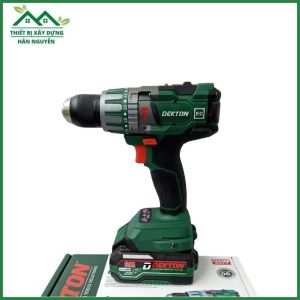 Máy khoan pin Dekton M21-ID13120PLUS đầu Jacobs 13mm không chổi than 3 chức năng
