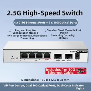 H3C | Plug-and-Play Enterprise Network Switch 10G Optical Port