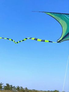 Jumbo Size Hijau Mainan Layangan Pantai Anak Jumbo Size Hijau Bahan nylon Awet Bisa dilipat portable sudah termasuk benang / Tali