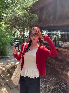 MENGBAI | Áo Cardigan Mỏng Màu Tím Icesilk Phong Cách Hè 1 Cái