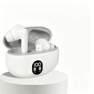 Mini Slim TWS Wireless Bluetooth Earbuds Noise Isolation Long Playtime Battery Built-In Mic for Hands-Free Calls Music Streaming