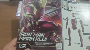 Fondjoy | Fondjoy Iron Man MK46 Model Kit Building Blocks MARK XLVI Assembly Toys ABS Material Joint Movable Childrens Birthday Gifts