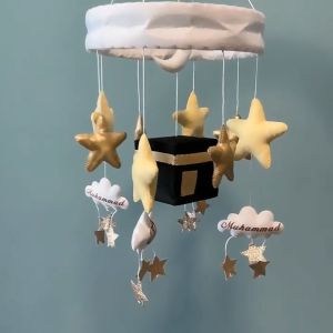 [SG SELLER] ISLAMIC MOBILE BABY COT  : Baby Girl & Boy Room Decor / Perfect Gift For Newborn Baby