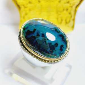 Cincin Batu Bacan Doko totol Cair Kualitas Top