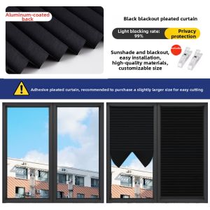 Extendable Self-Adhesive Sunscreen Insulation Blind